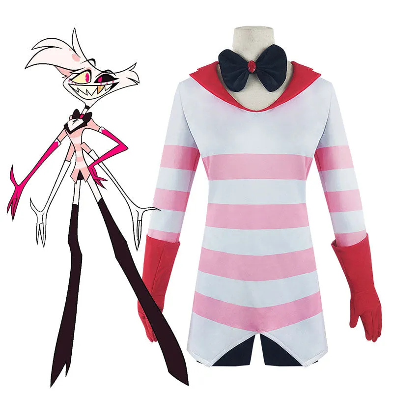 Anime Hazbin Hotel Angel Dust Cosplay Costume