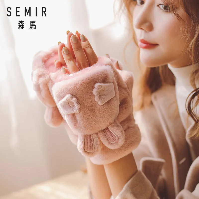 Autumn/Winter Retro Cute Gloves Warm And Soft