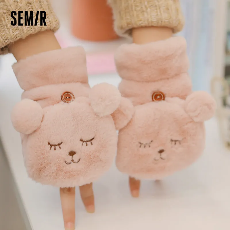 Autumn/Winter Retro Cute Gloves Warm And Soft