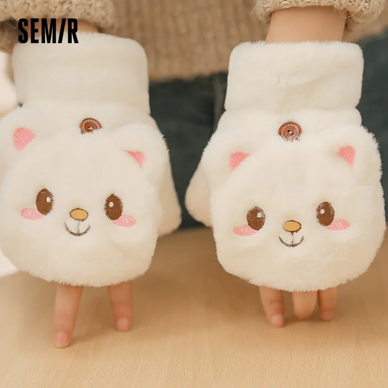 Autumn/Winter Retro Cute Gloves Warm And Soft