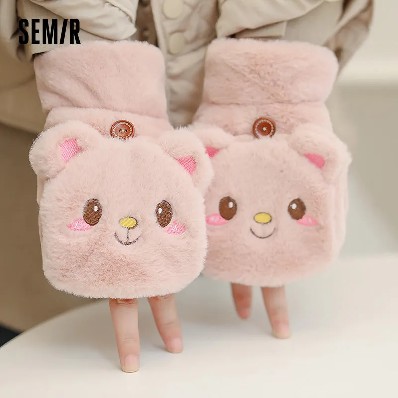 Autumn/Winter Retro Cute Gloves Warm And Soft