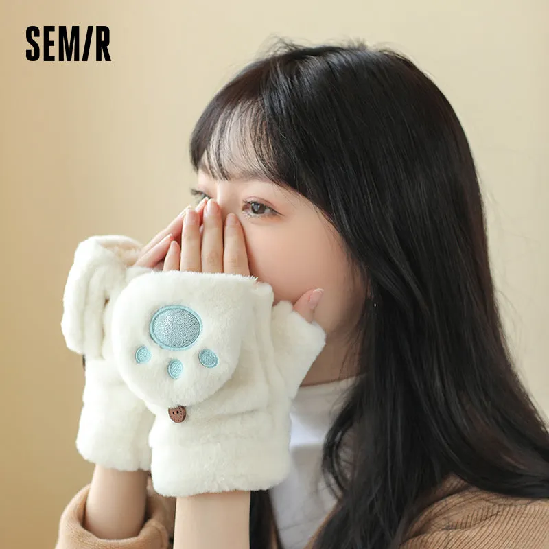 Autumn/Winter Retro Cute Gloves Warm And Soft