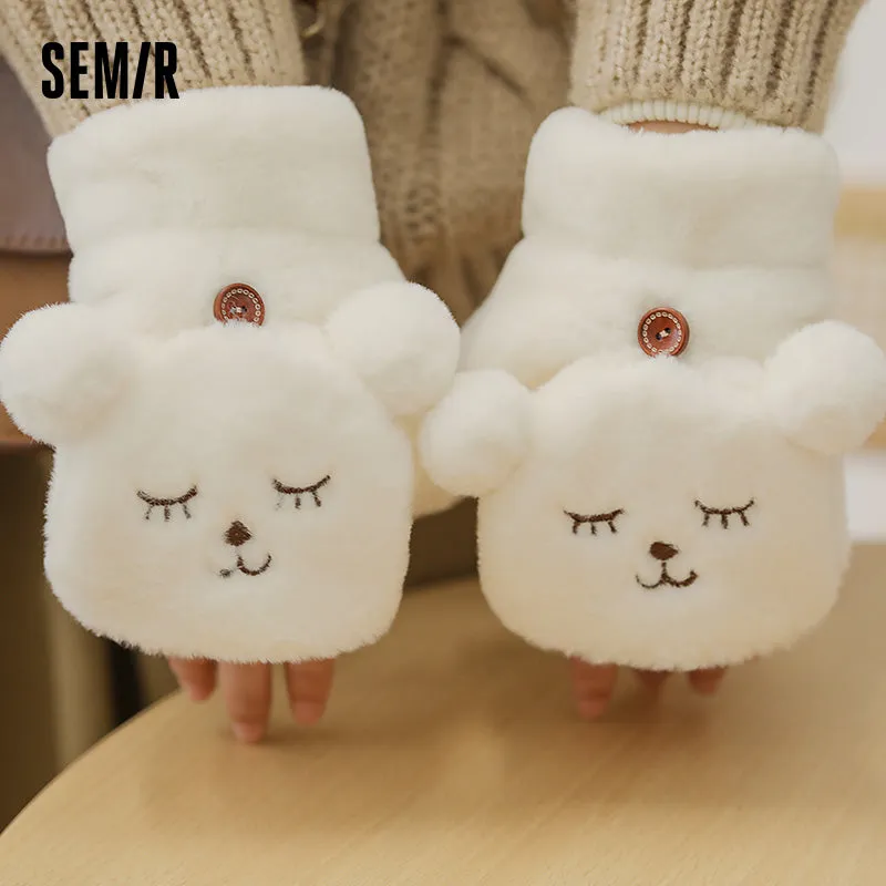Autumn/Winter Retro Cute Gloves Warm And Soft