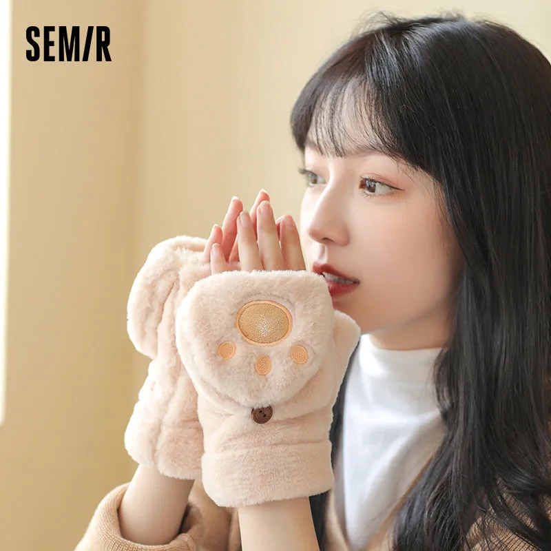 Autumn/Winter Retro Cute Gloves Warm And Soft