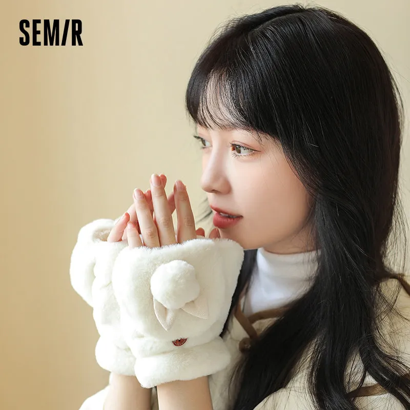 Autumn/Winter Retro Cute Gloves Warm And Soft