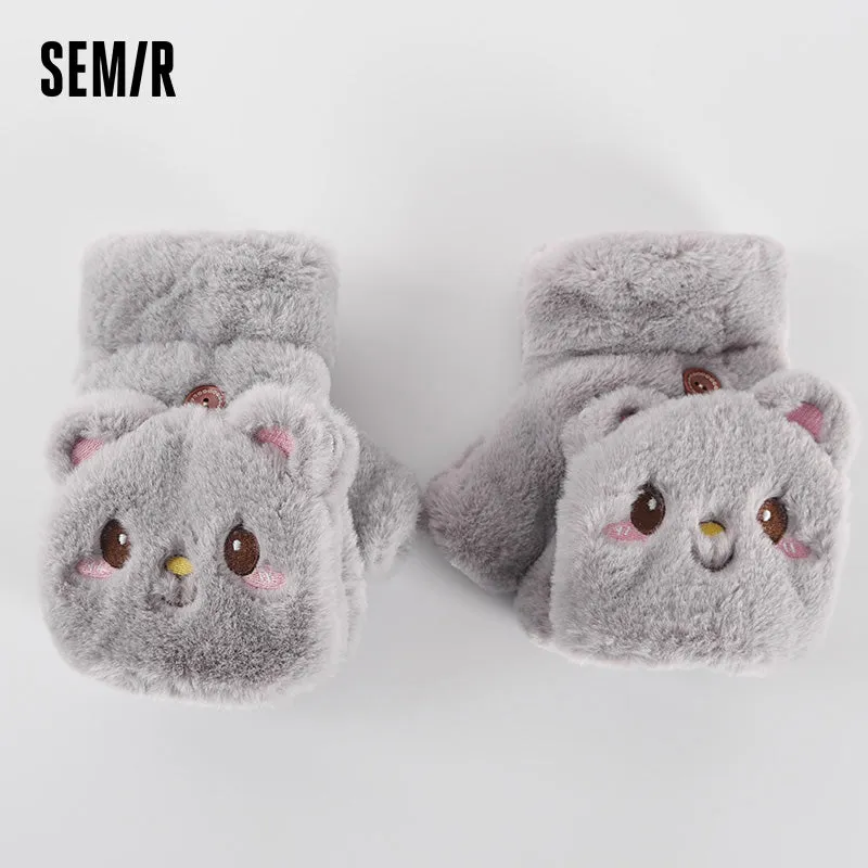 Autumn/Winter Retro Cute Gloves Warm And Soft