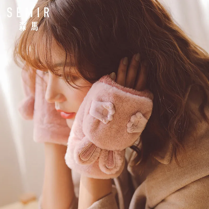 Autumn/Winter Retro Cute Gloves Warm And Soft