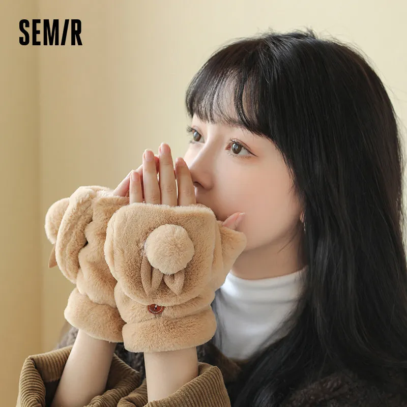 Autumn/Winter Retro Cute Gloves Warm And Soft