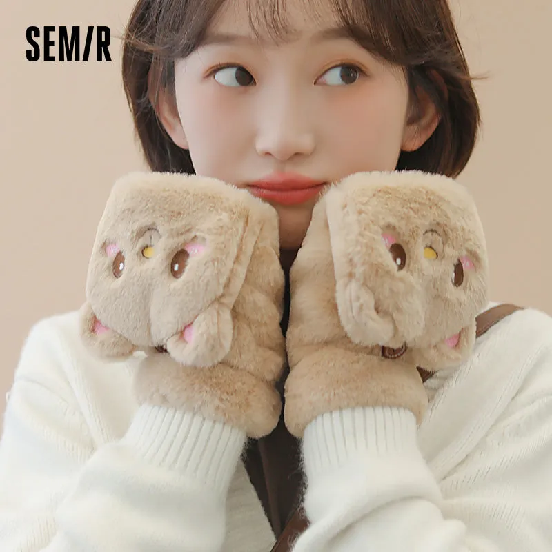 Autumn/Winter Retro Cute Gloves Warm And Soft