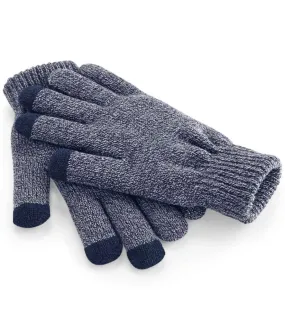 Beechfield Touchscreen Smart Gloves | Heather Navy