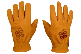 Camel Brown Buffalo Gloves † Road Roamer