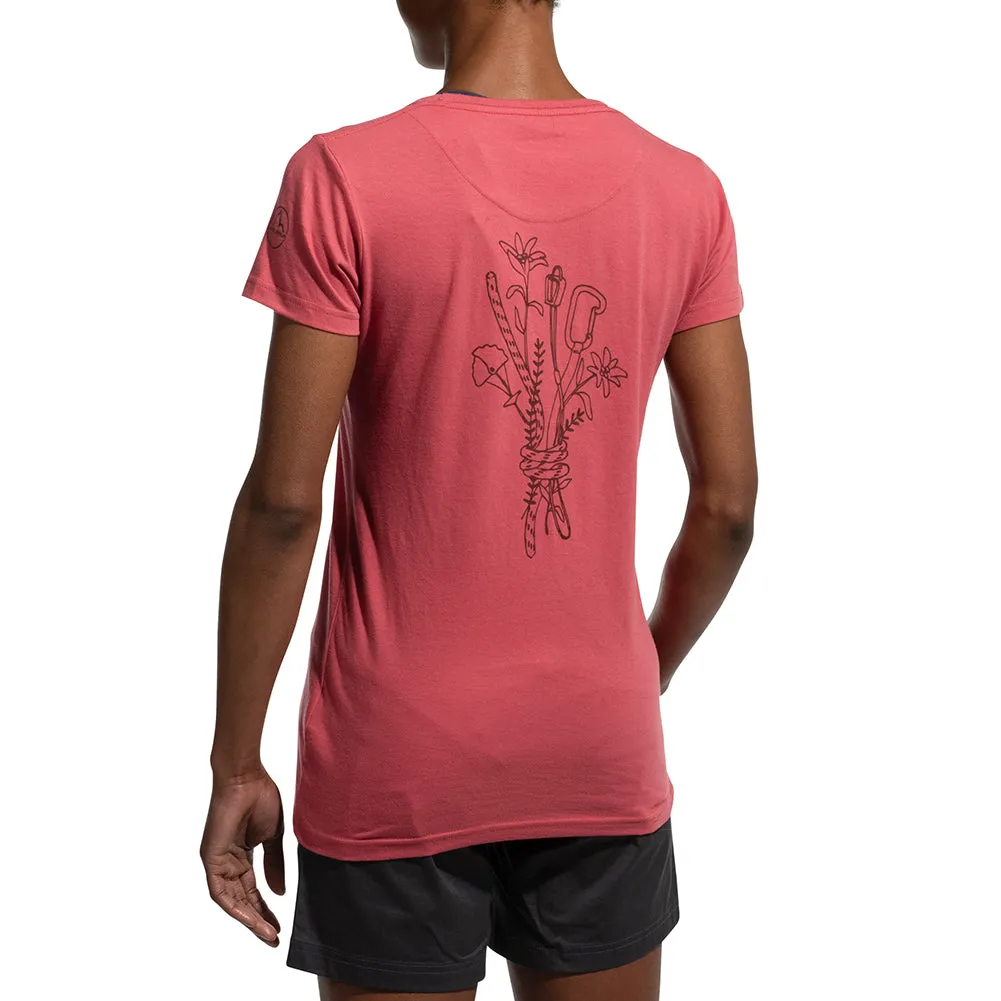 Climb Flower T-Shirt W