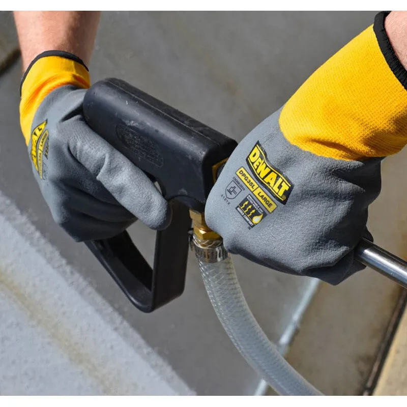 DeWalt DPG35 Full Dip Water-Resistant Breathable Work Glove