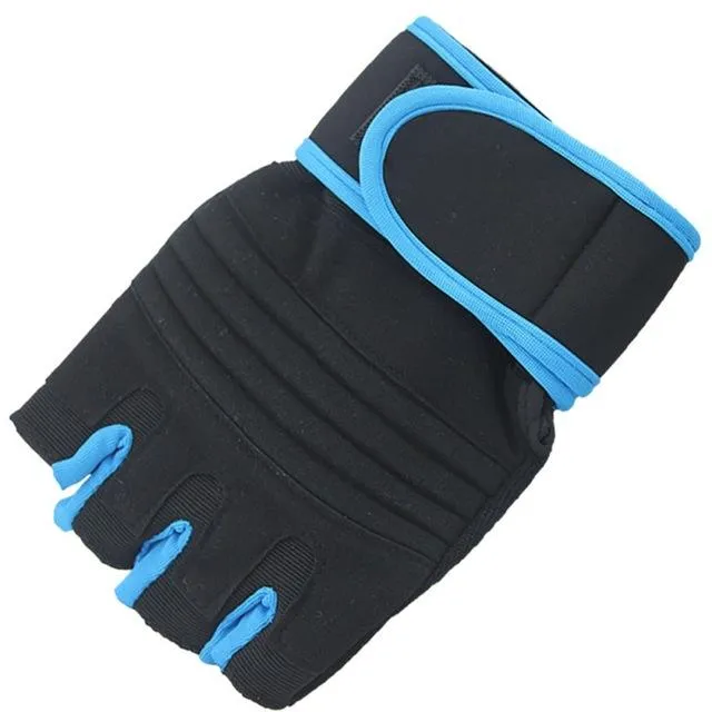 Fitness cycling outdoor sports half finger gloves boxing dumbbell training mixed wrist gloves high quantity