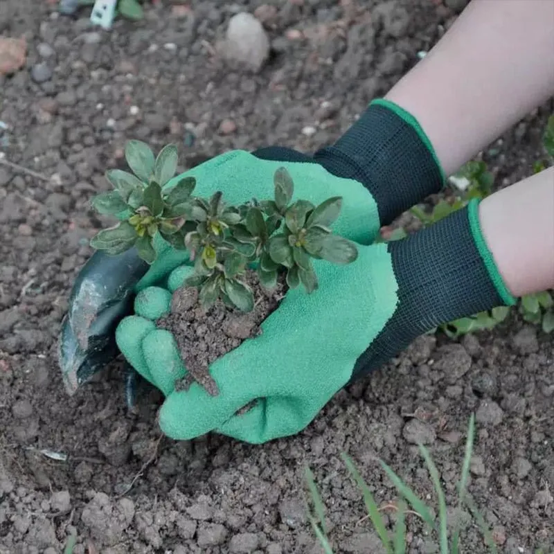 Gardening Gloves with Fingertip Claws