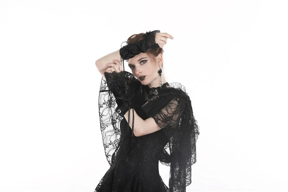 Gothic lacey short gloves AGL004