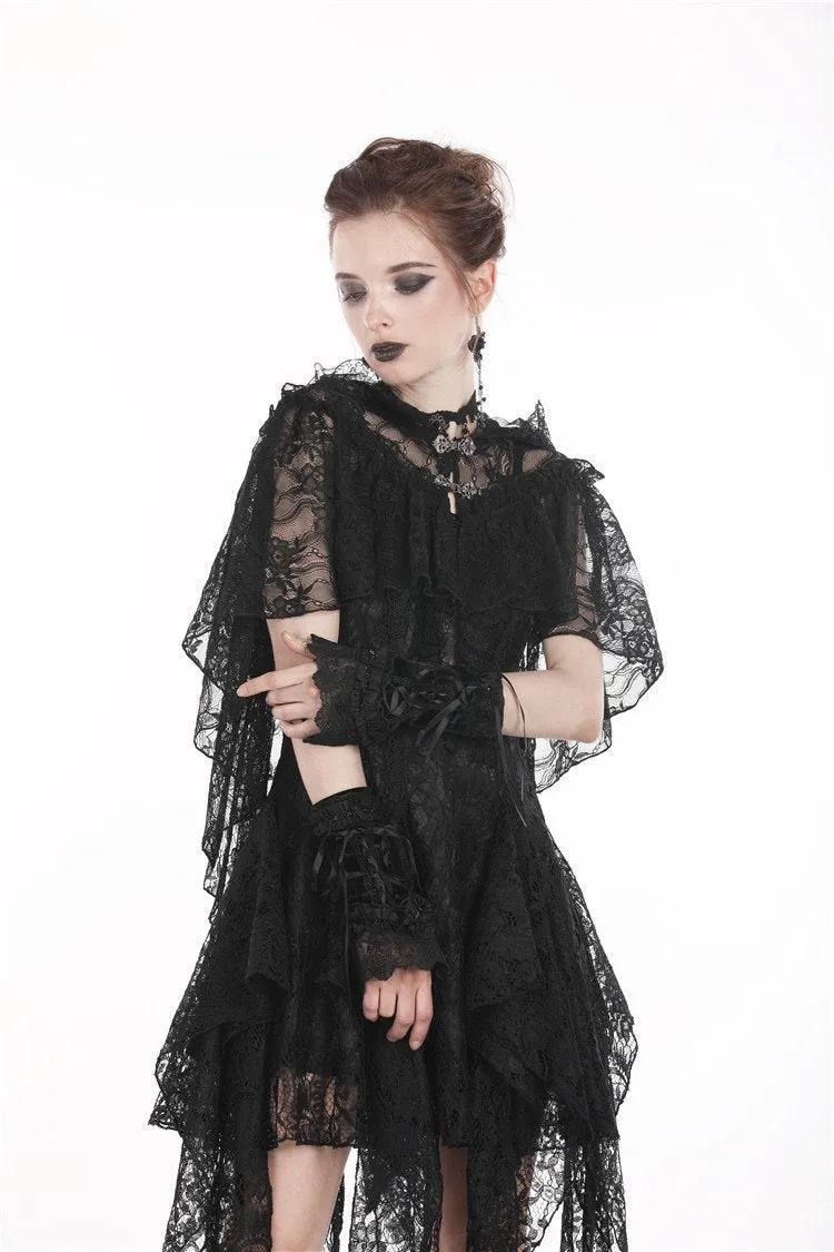Gothic lacey short gloves AGL004