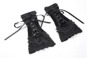 Gothic lacey short gloves AGL004