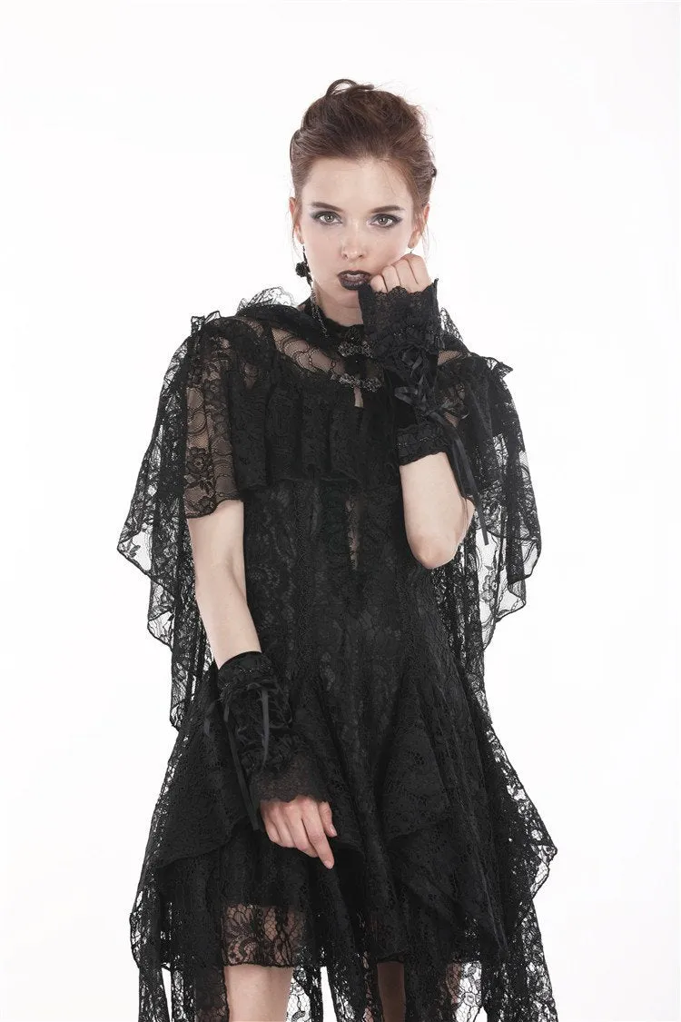 Gothic lacey short gloves AGL004
