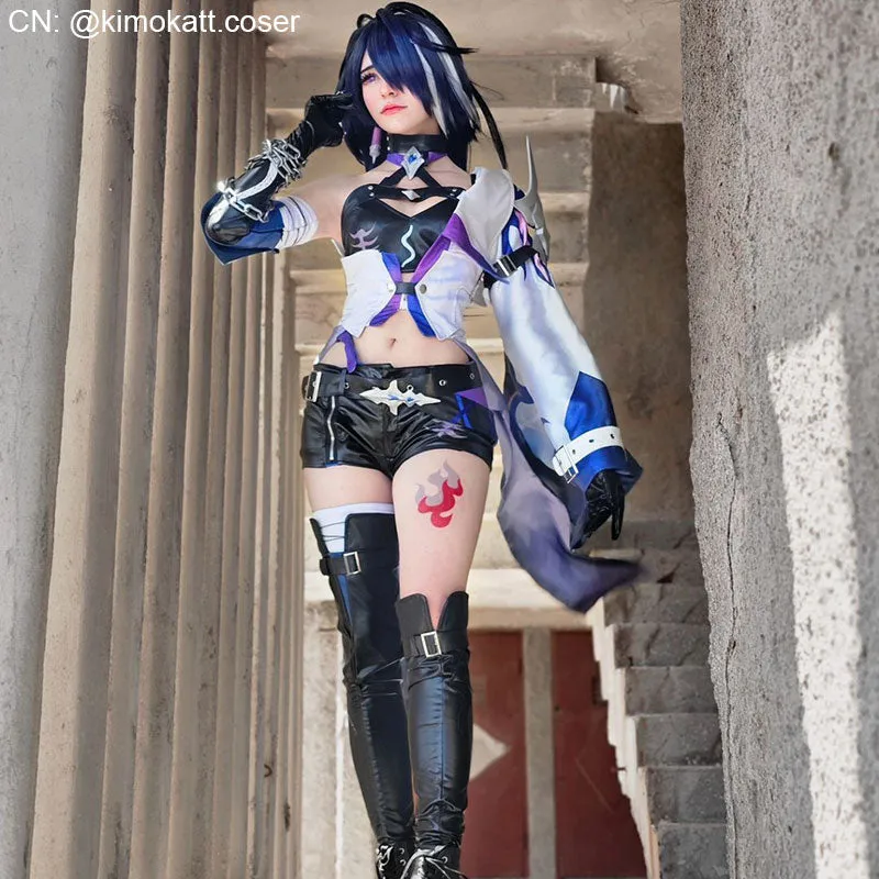 Honkai:Star Rail Acheron Cosplay Costume
