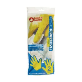 Keep It Handy Household Gloves 2 Pairs Large