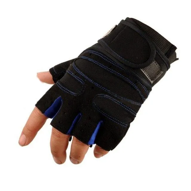 New Cycling Gloves Gym Body Building Dumbbells Sports Gloves Exercise Training Wrist Fitness Weight Lifting Gloves Men Women
