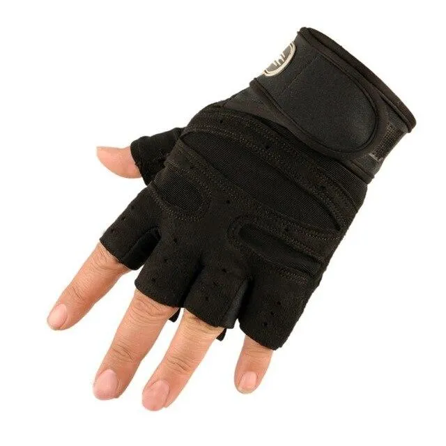 New Cycling Gloves Gym Body Building Dumbbells Sports Gloves Exercise Training Wrist Fitness Weight Lifting Gloves Men Women