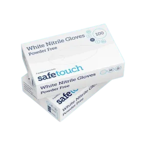 Nitrile Powderfree Glove Medium White