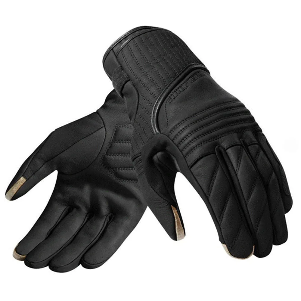 Retro Motorcycle Racing Riding Fall-proof Waterproof Leather Gloves