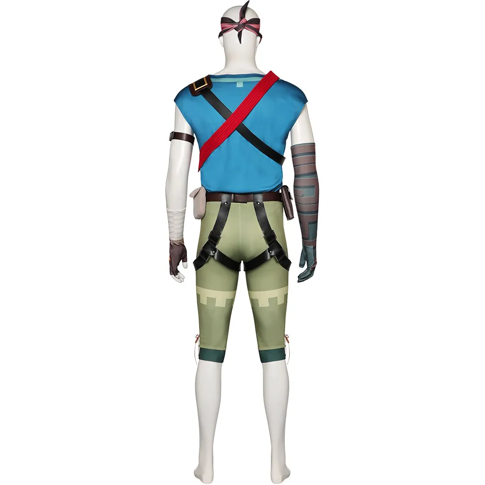 The Legend of Zelda Link Climbing Outfits Halloween Party Carnival Cosplay Costume