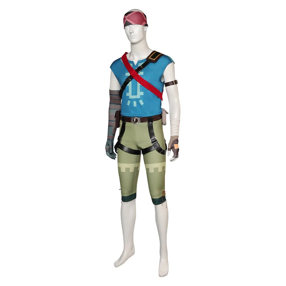 The Legend of Zelda Link Climbing Outfits Halloween Party Carnival Cosplay Costume