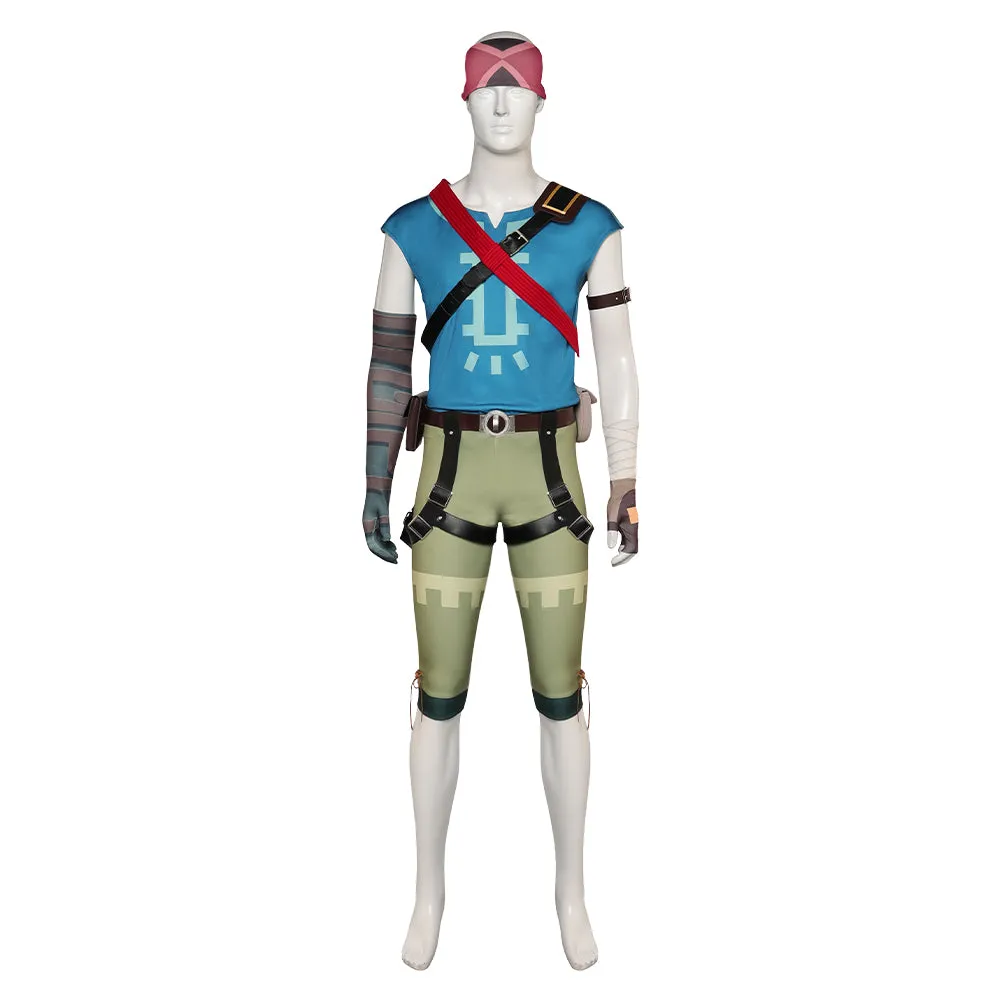The Legend of Zelda Link Climbing Outfits Halloween Party Carnival Cosplay Costume